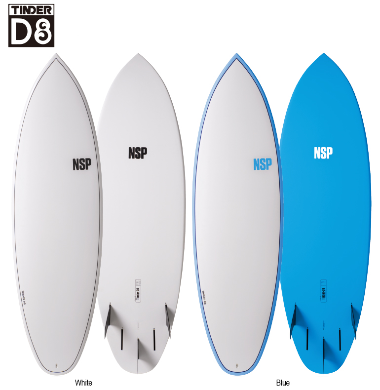 NSP SURFBOARD ELEMENTS HDT TINDER-D8