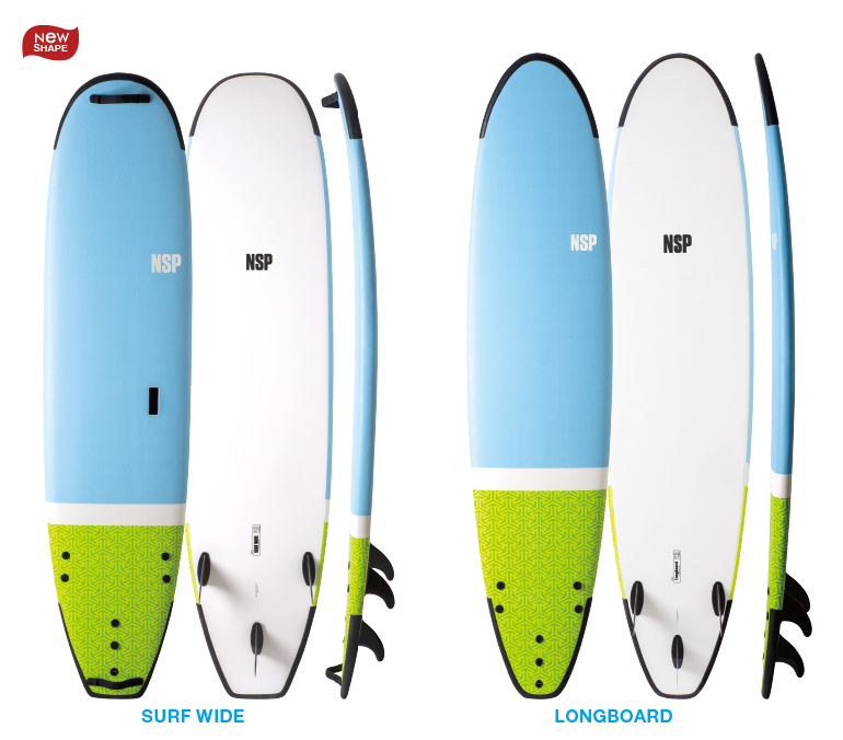 NSP P2 SOFT SURFBOARD