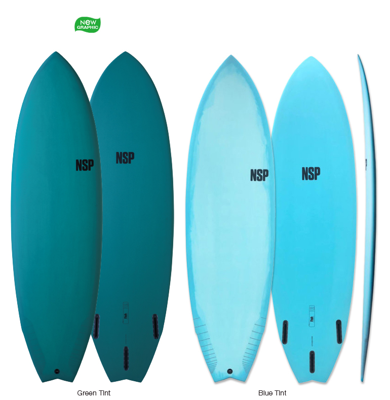 NSP SURFBOARD PROTECH Fish